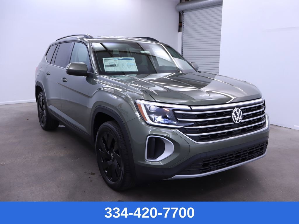 New 2025 Volkswagen Atlas SE w/ Black Wheel Package image 6