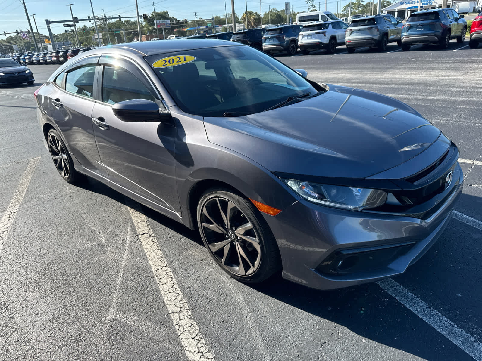 Used 2021 Honda Civic Sport image 2
