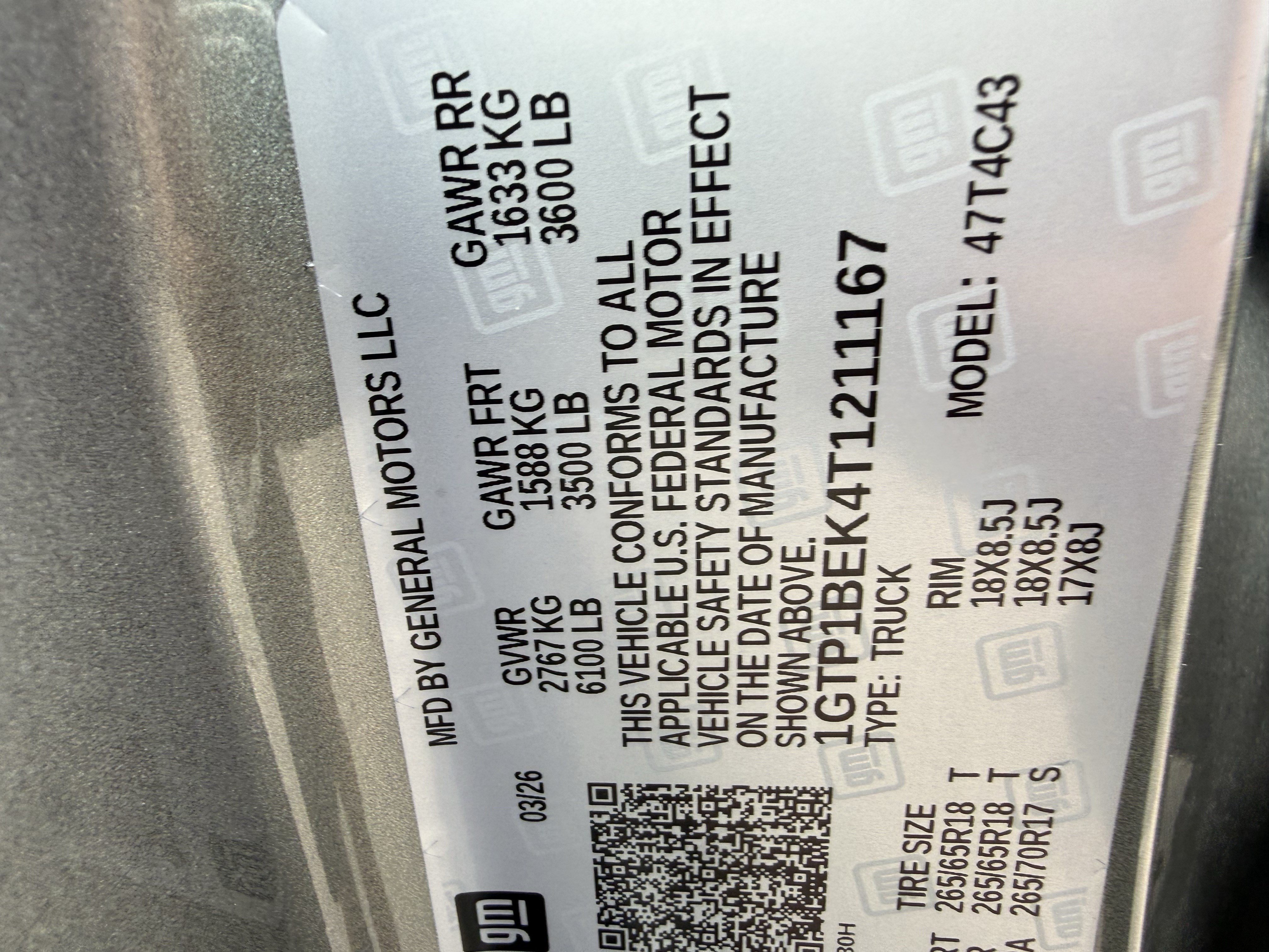 New 2026 GMC Canyon Elevation w/ Convenience Package RWD image 18