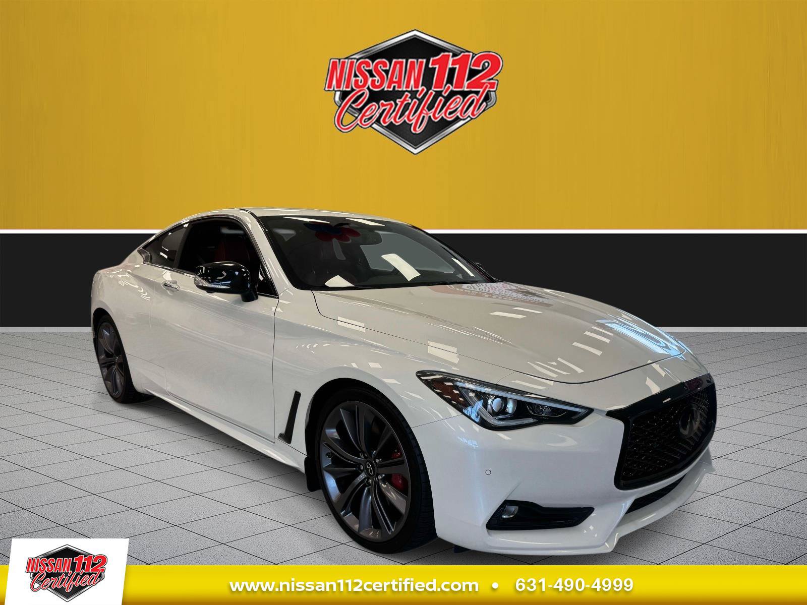 Used 2022 INFINITI Q60 Red Sport 400 w/ Cargo Package