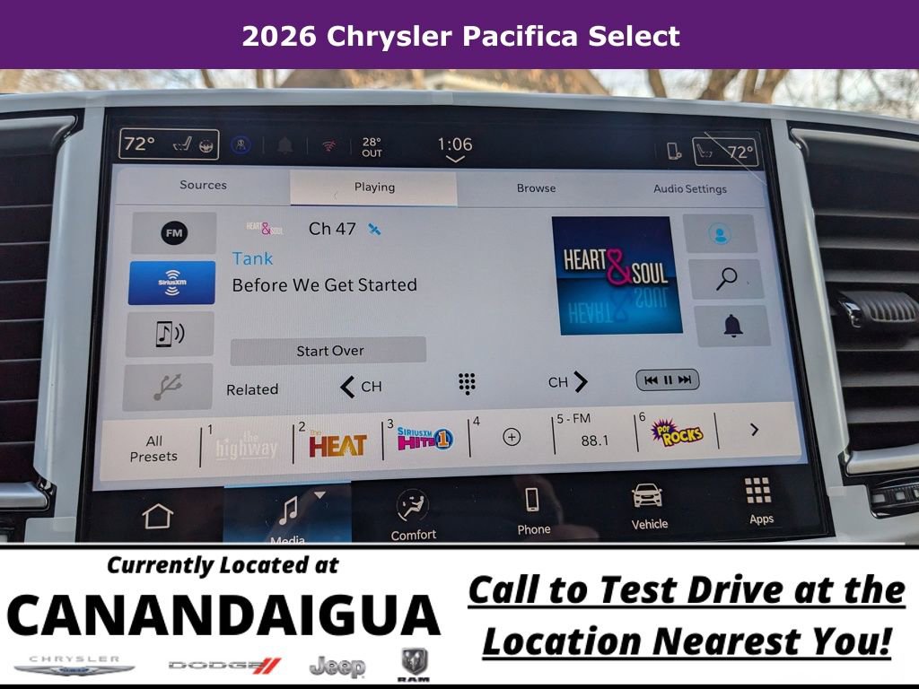 New 2026 Chrysler Pacifica Select image 36