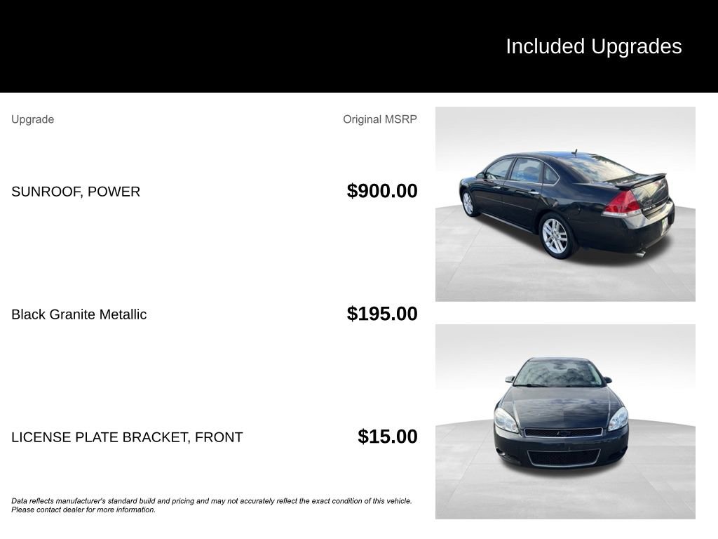 Used 2012 Chevrolet Impala LTZ image 10