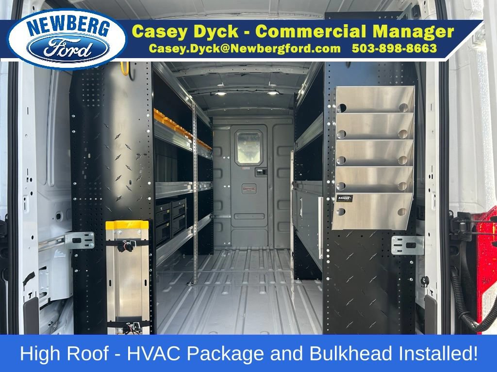 New 2026 Ford Transit 350 148 Medium Roof AWD w/ HVAC Trade Package image 9