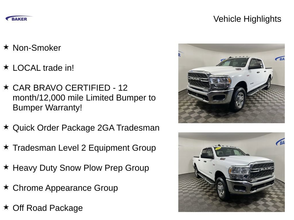 Used 2021 RAM 2500 Tradesman image 4