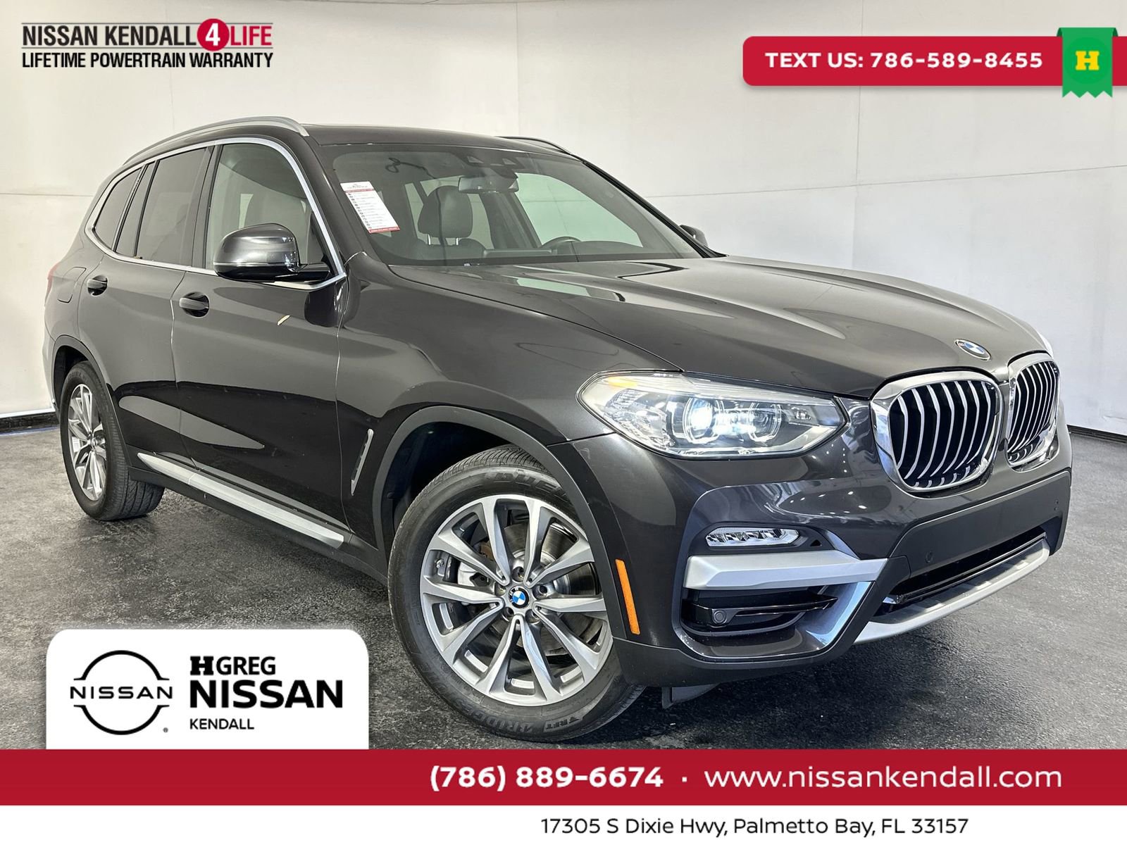 Used 2019 BMW X3 sDrive30i w/ Premium Package