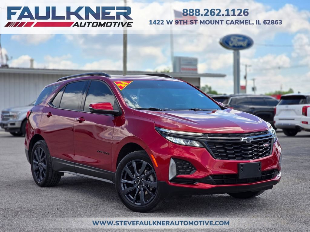 Used 2024 Chevrolet Equinox RS w/ RS Leather Package