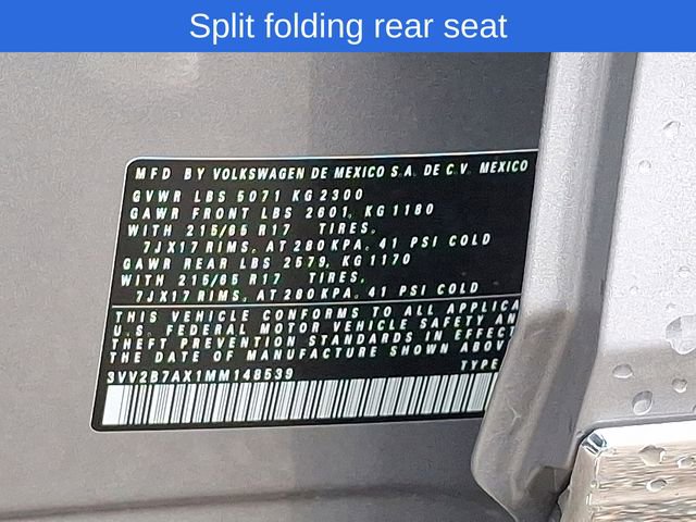 Used 2021 Volkswagen Tiguan SE image 31