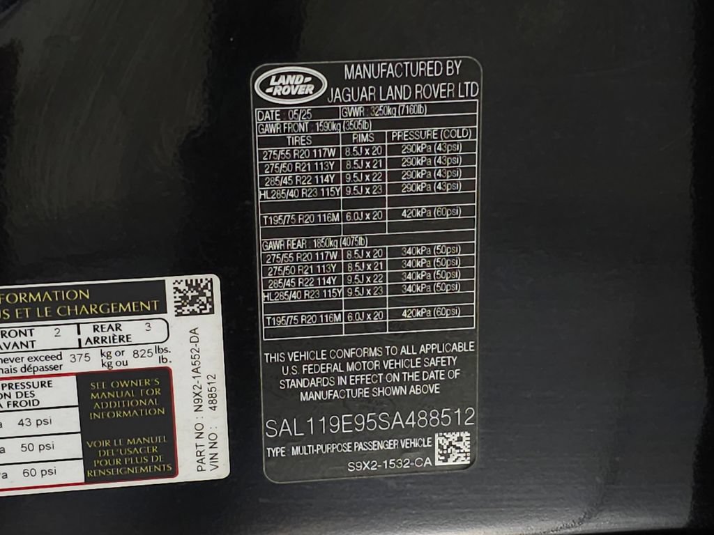 Certified 2025 Land Rover Range Rover Sport Autobiography AWD/4WD image 46