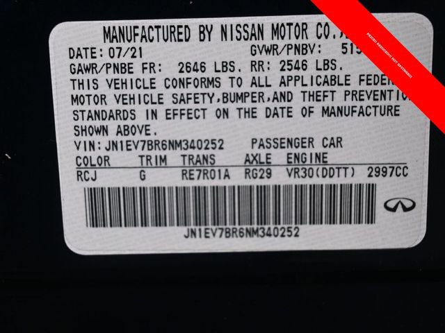 Used 2022 INFINITI Q50 Luxe image 28