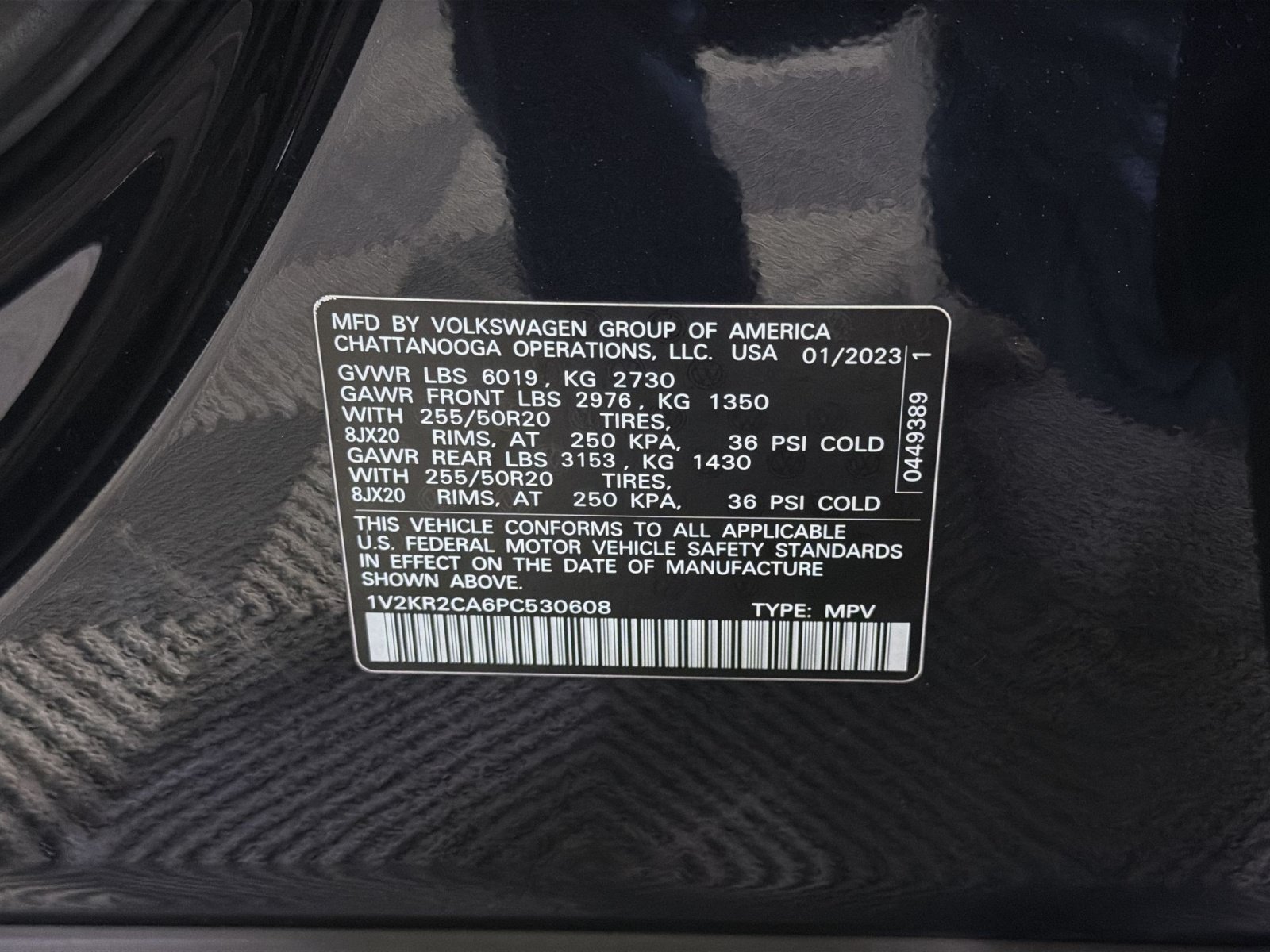 Used 2023 Volkswagen Atlas SE w/ Panoramic Sunroof Package AWD/4WD image 39