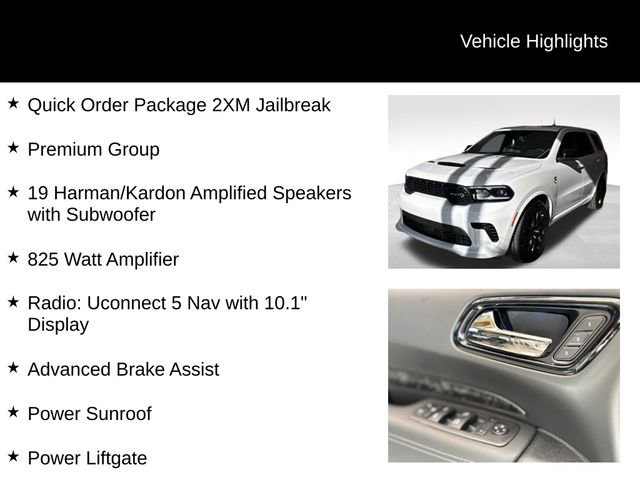 New 2026 Dodge Durango SRT Hellcat w/ Premium Group image 8