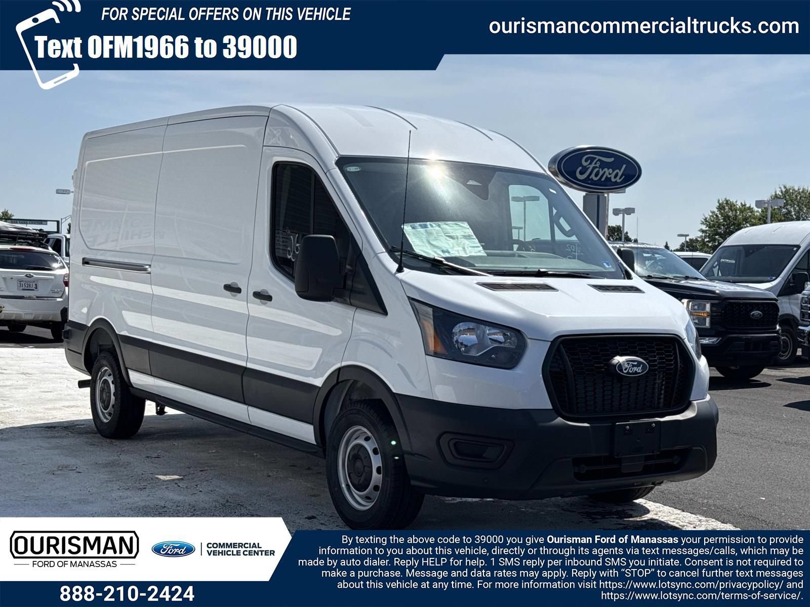 New 2026 Ford Transit 250 148 Medium Roof w/ Load Area Protection Package