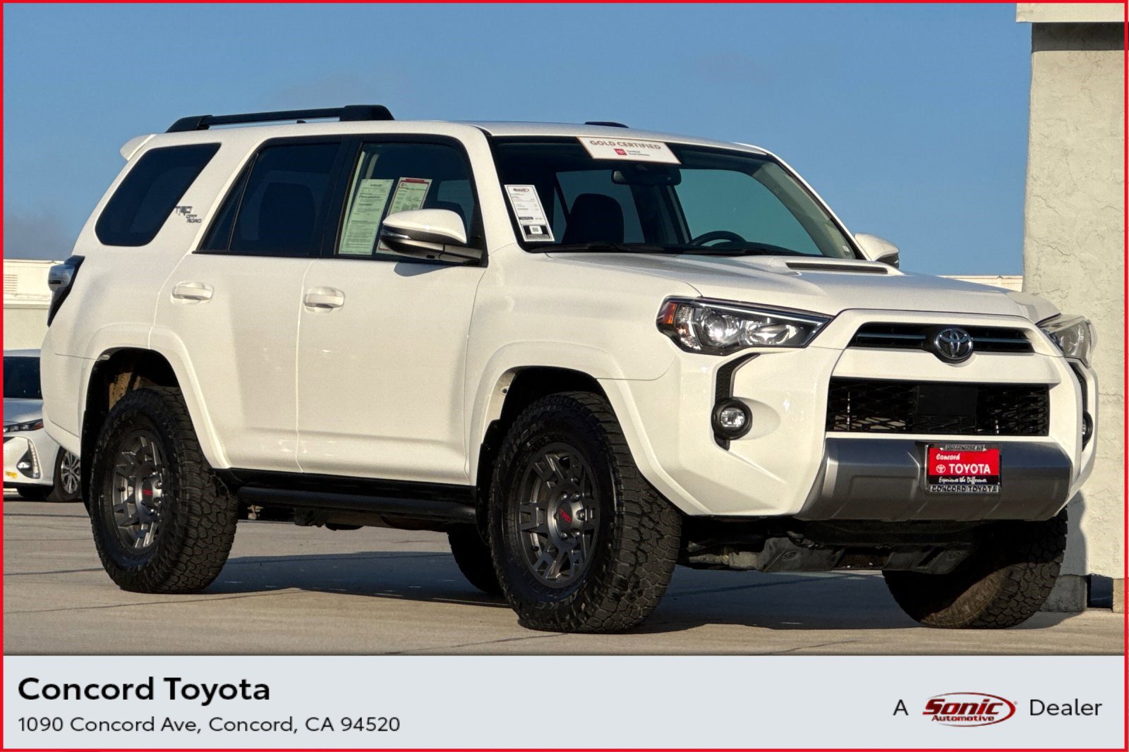 Certified 2023 Toyota 4Runner TRD Off-Road Premium w/ Moonroof Package