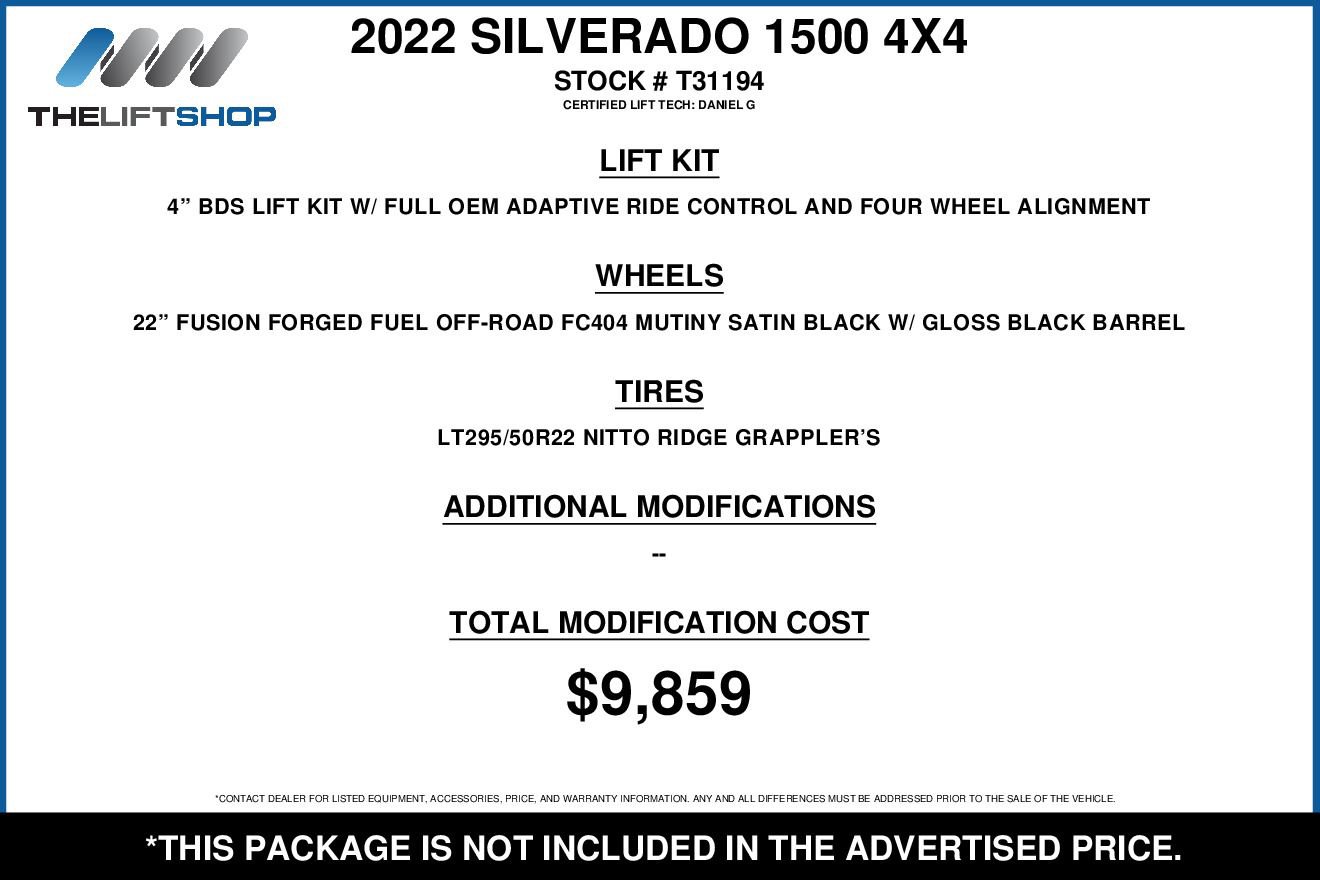Used 2022 Chevrolet Silverado 1500 High Country image 2