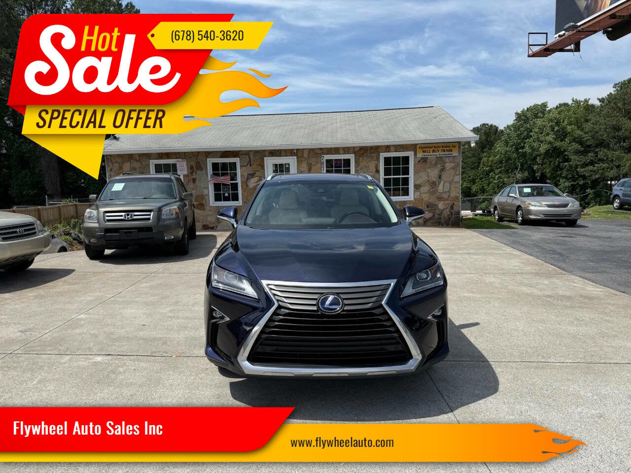 Used 2017 Lexus RX 450h AWD