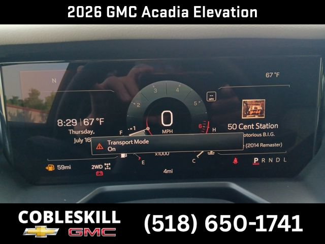 New 2026 GMC Acadia Elevation w/ Black Edition AWD/4WD image 18