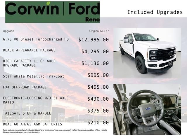 Certified 2024 Ford F250 Lariat w/ Black Appearance Package image 3