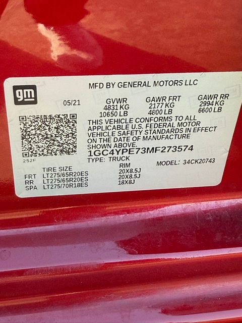 Used 2021 Chevrolet Silverado 2500 LTZ w/ LTZ Plus Package image 32