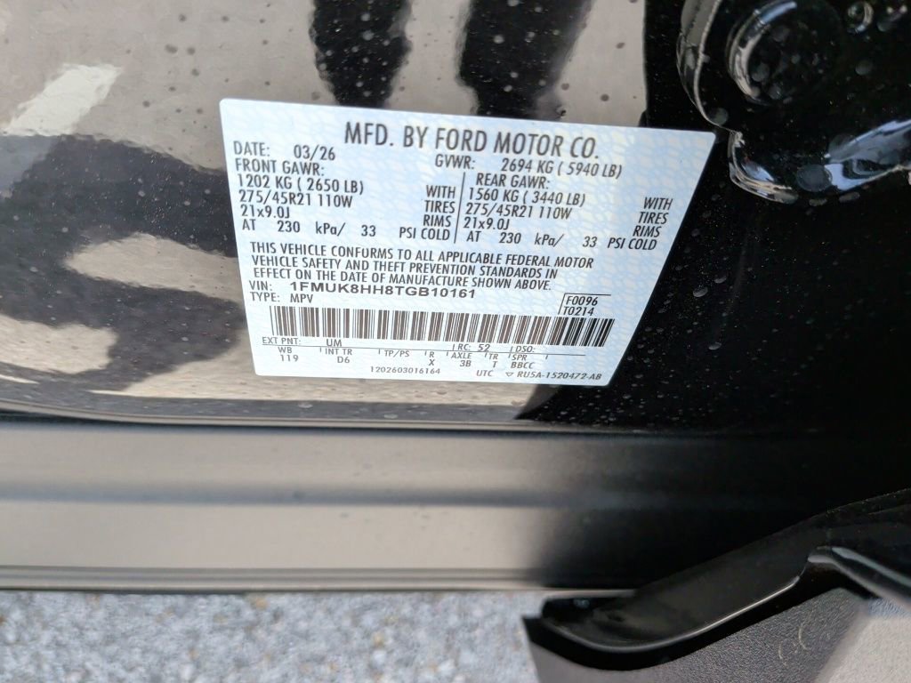 New 2026 Ford Explorer Platinum w/ LUX Leather Package image 51