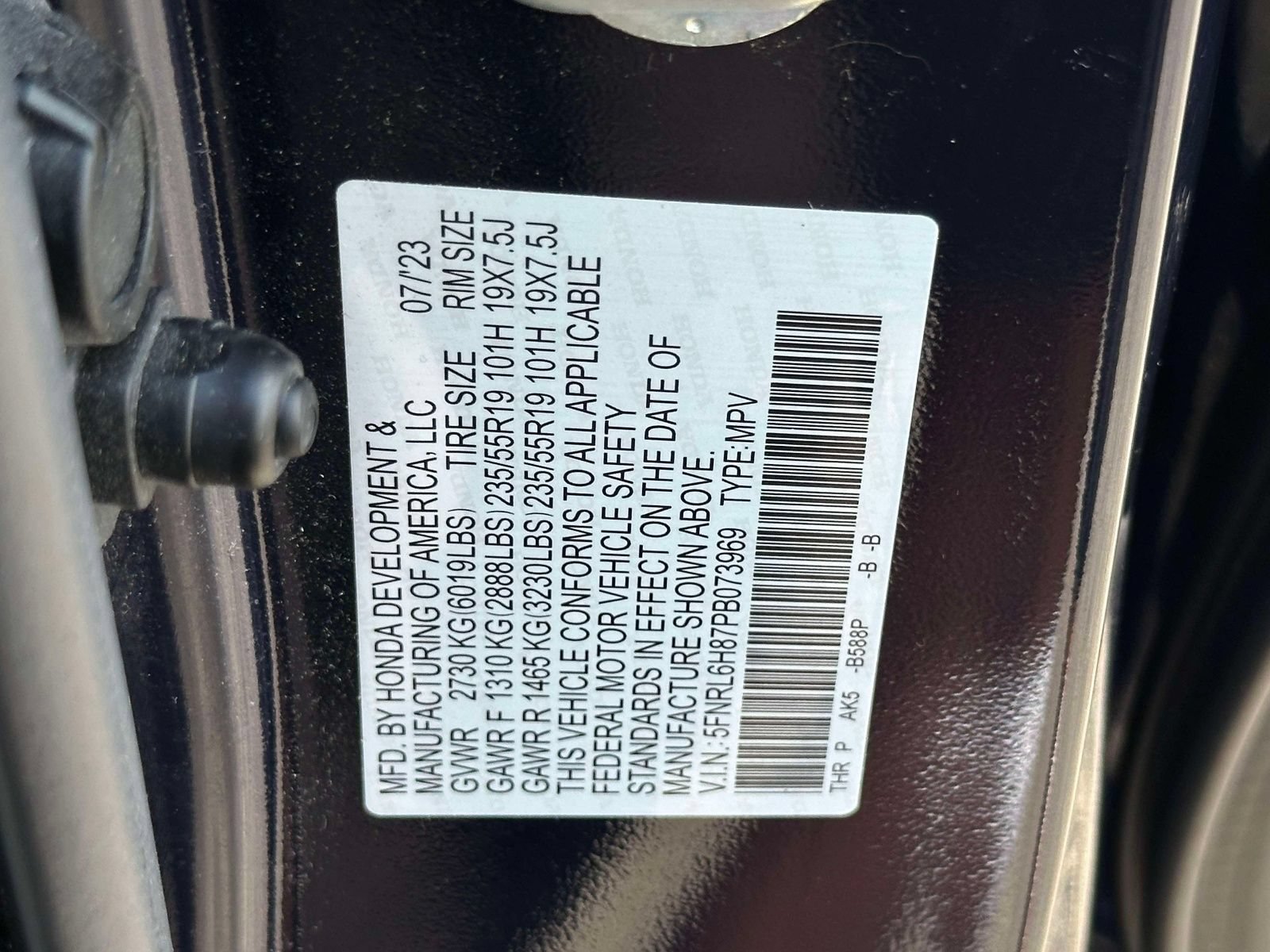 Used 2023 Honda Odyssey Touring image 26
