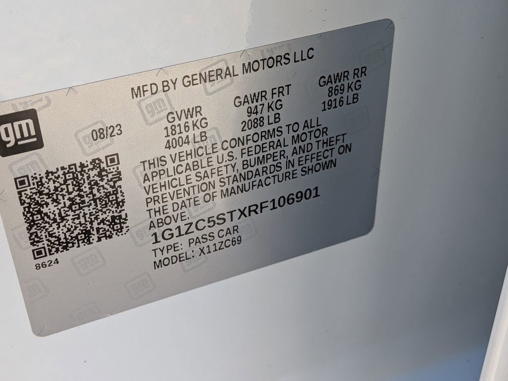 Used 2024 Chevrolet Malibu LS w/ Driver Confidence Package image 26