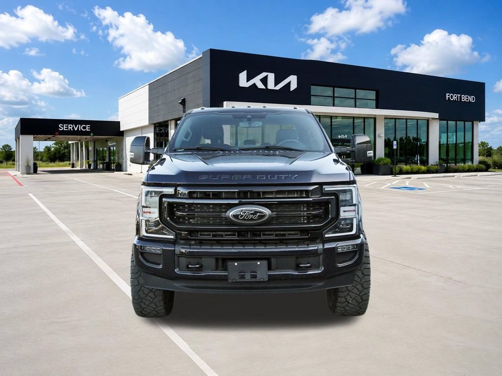 Used 2022 Ford F250 Lariat w/ Black Appearance Package AWD/4WD video 2