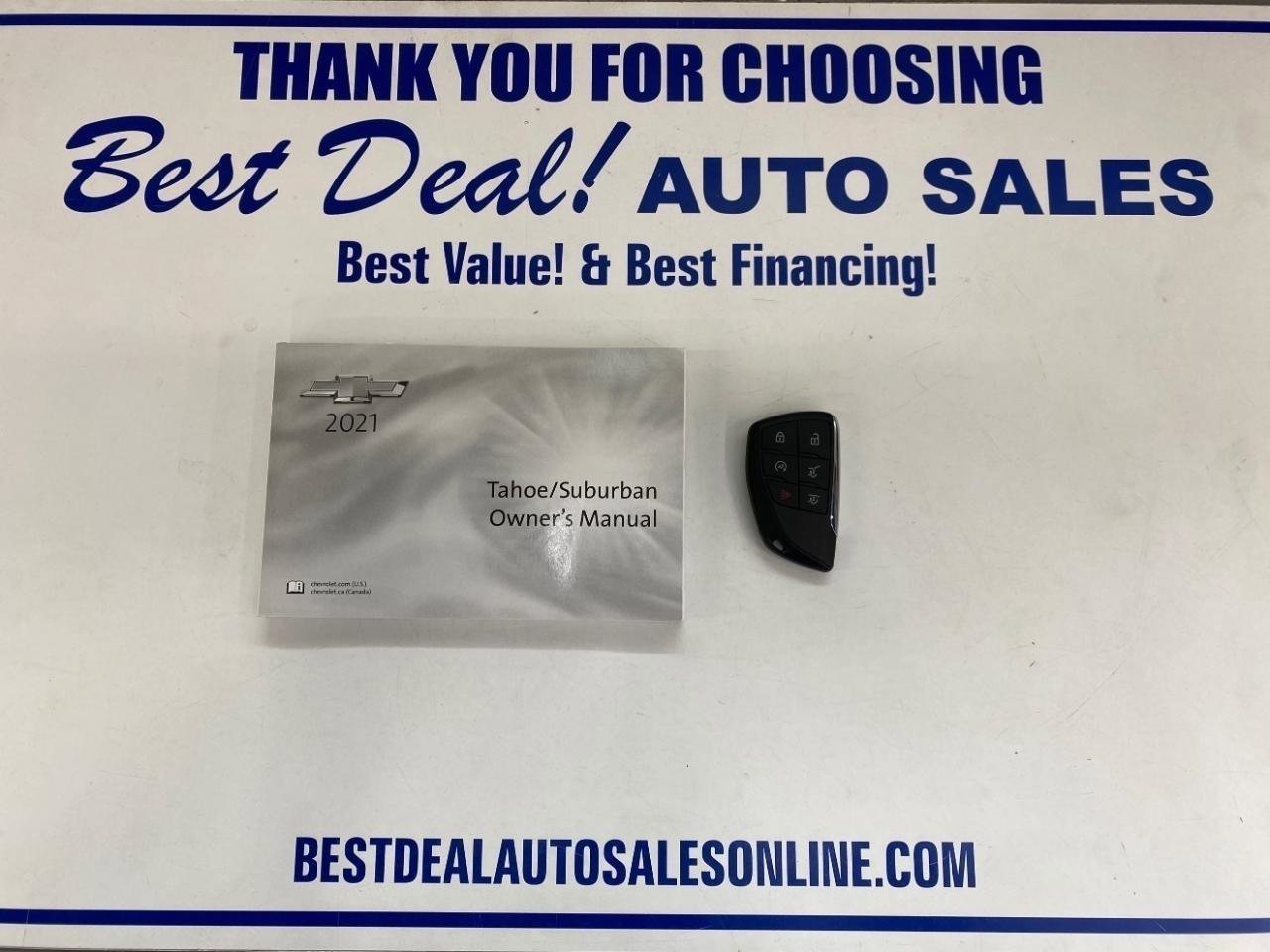 Used 2021 Chevrolet Tahoe Z71 w/ Rear Media and Nav Package image 31