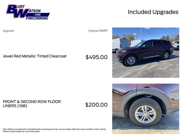 Used 2022 Ford Explorer XLT image 3