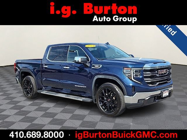 Certified 2023 GMC Sierra 1500 SLT w/ SLT Premium Package AWD/4WD image 1
