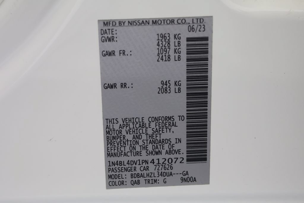 Used 2023 Nissan Altima 2.5 SV FWD image 28