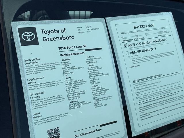 Used 2016 Ford Focus SE FWD image 34