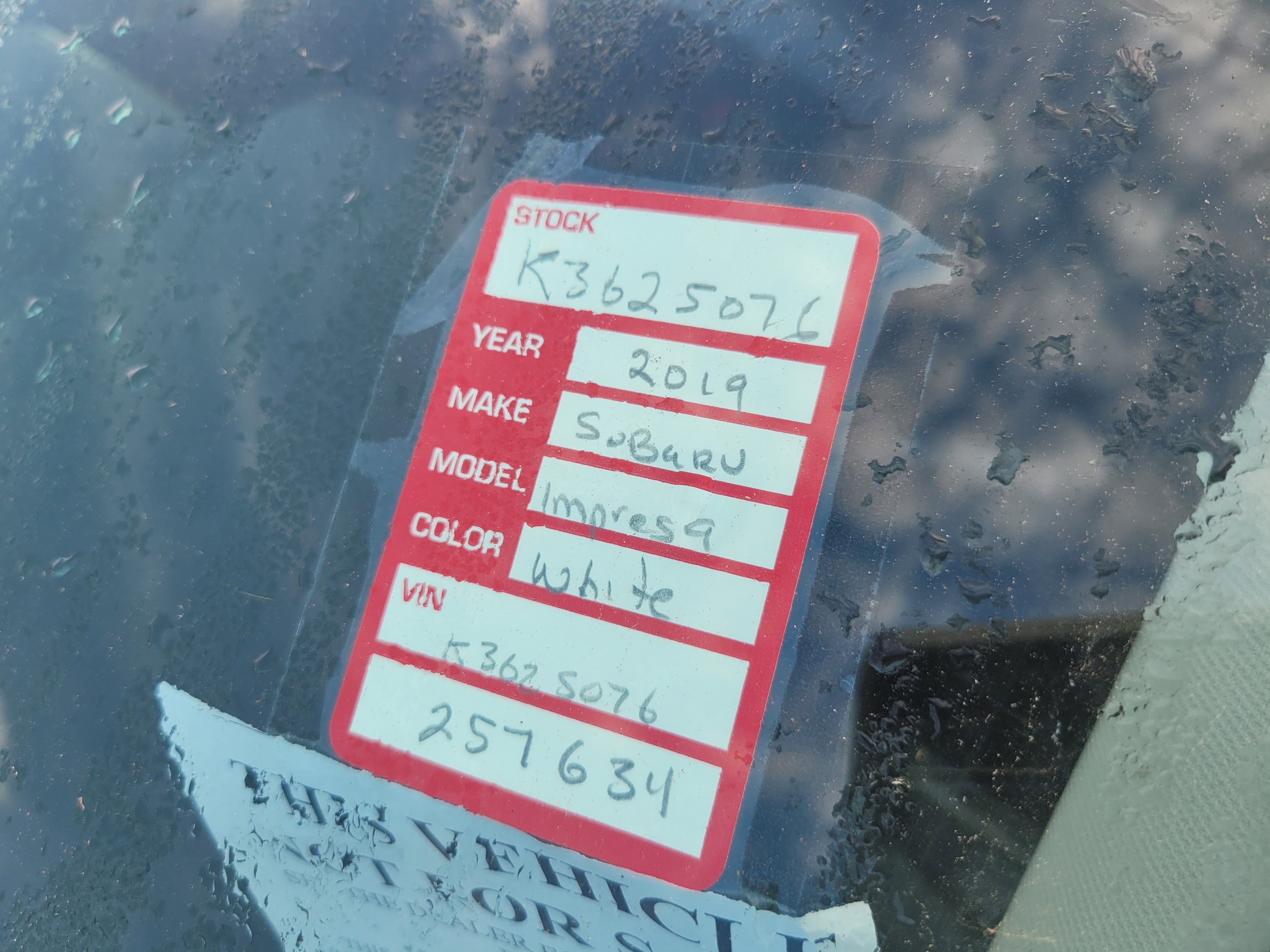 Used 2019 Subaru Impreza 2.0i Premium image 10