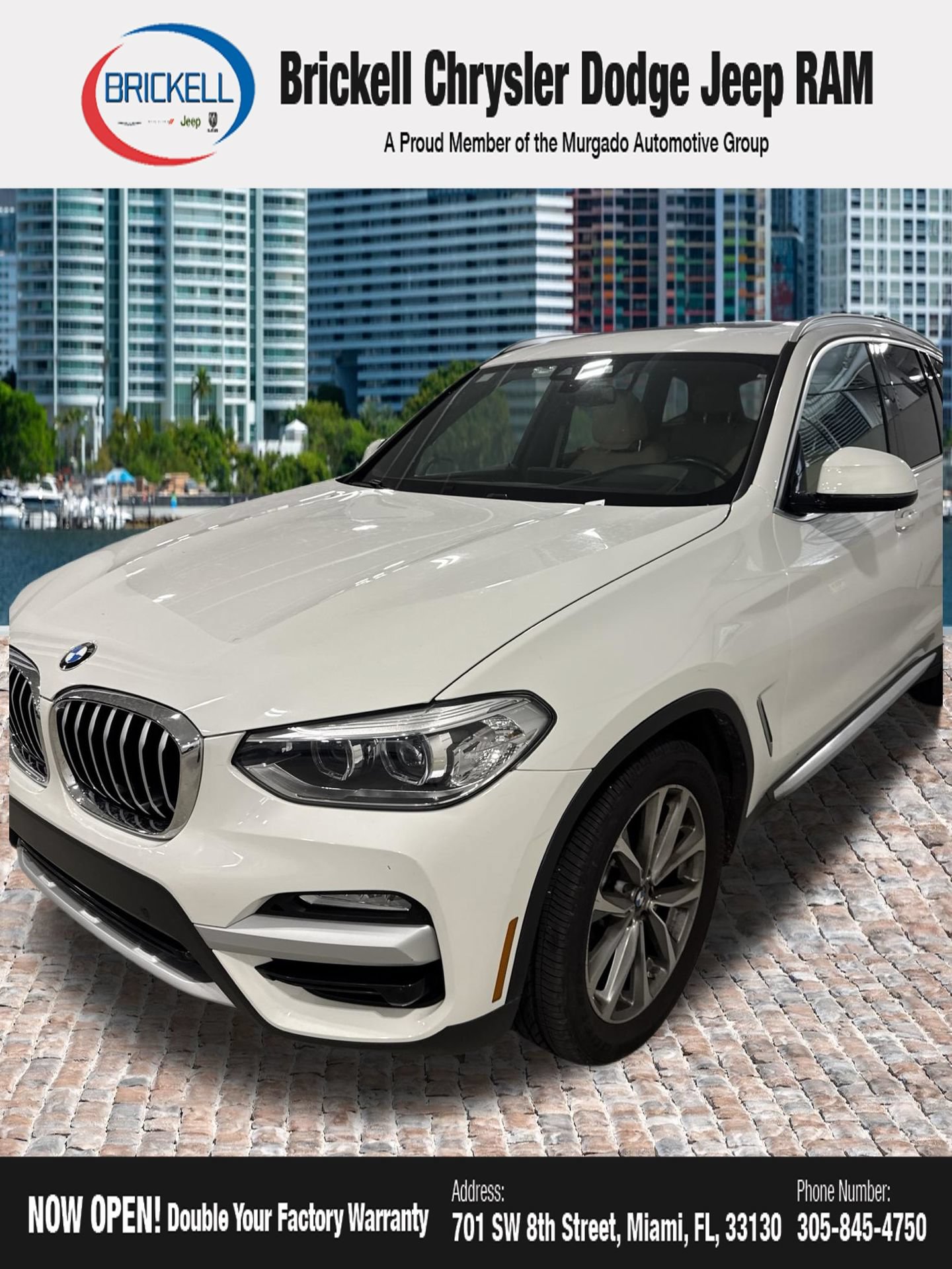 Used 2019 BMW X3 sDrive30i w/ Premium Package RWD image 11