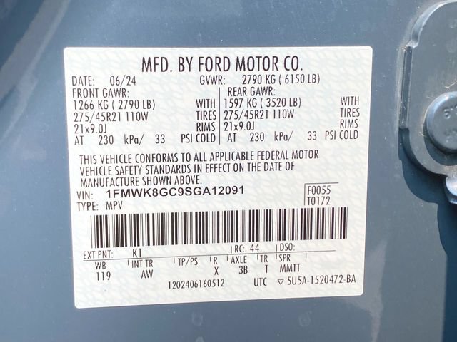 Used 2025 Ford Explorer ST AWD/4WD image 34