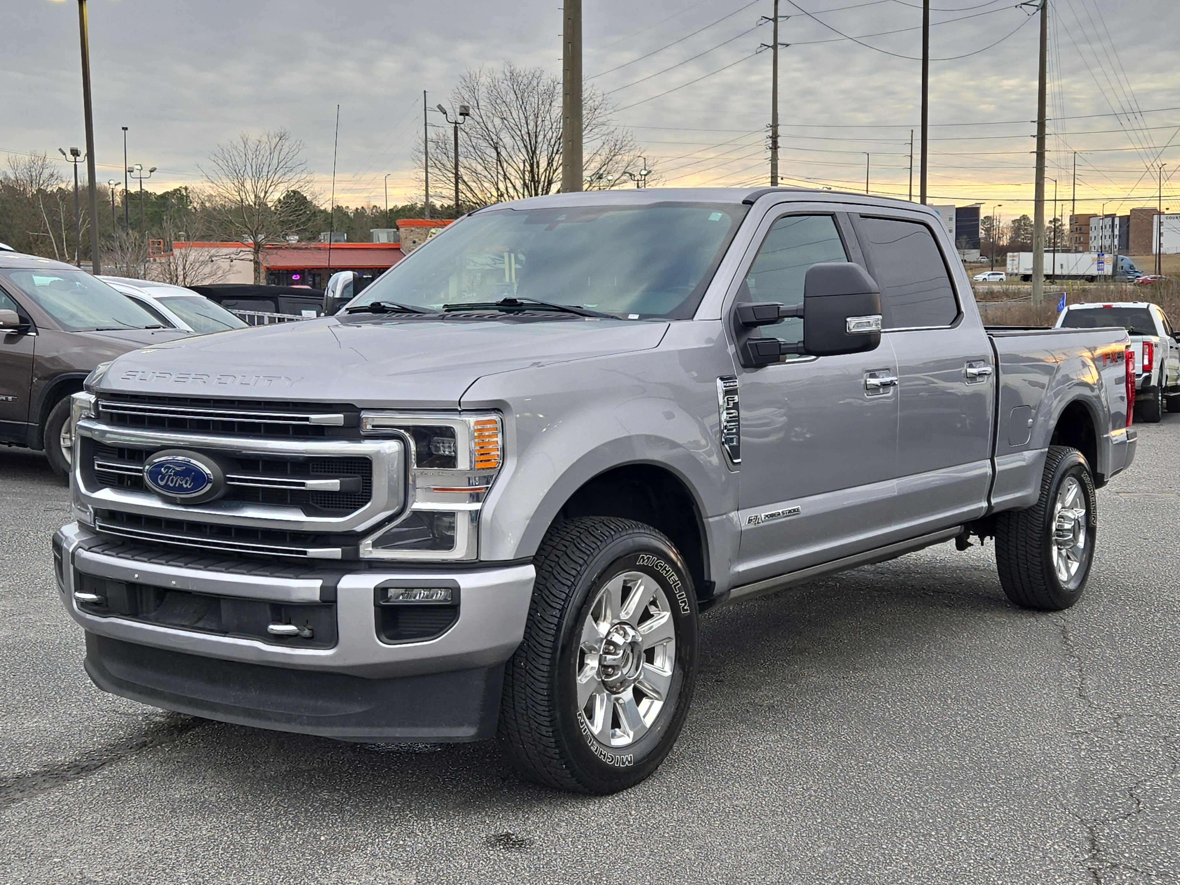 Used 2020 Ford F250 Platinum w/ FX4 Off-Road Package image 2