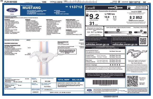 Used 2025 Ford Mustang Premium RWD image 5