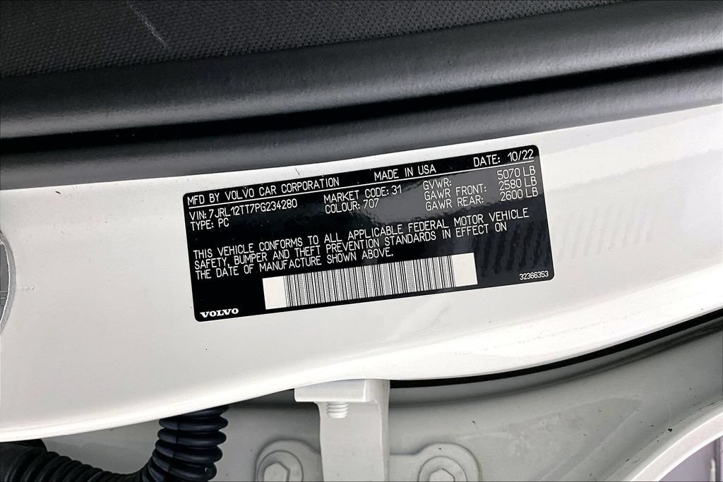 Certified 2023 Volvo S60 B5 Plus w/ Climate Package AWD/4WD image 44