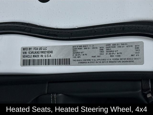 Used 2021 Jeep Grand Cherokee L Laredo image 32