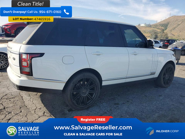 Used 2016 Land Rover Range Rover HSE image 4
