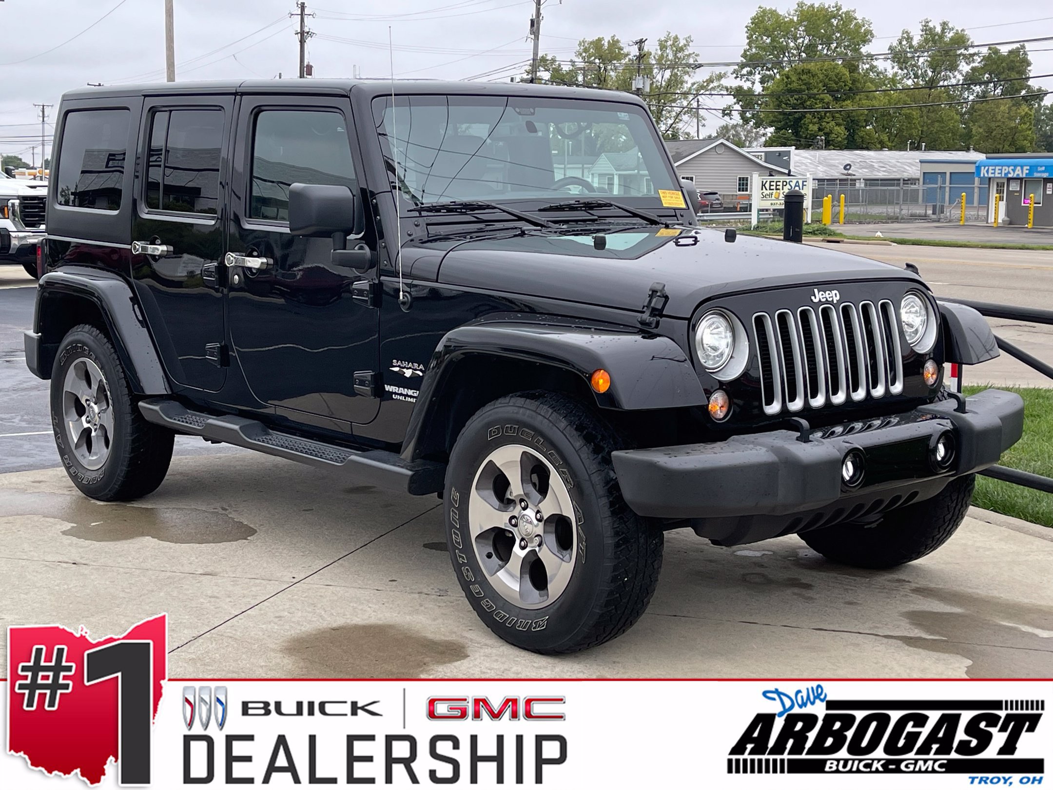 Used 2017 Jeep Wrangler Unlimited Sahara w/ Trailer Tow Group AWD/4WD image 1