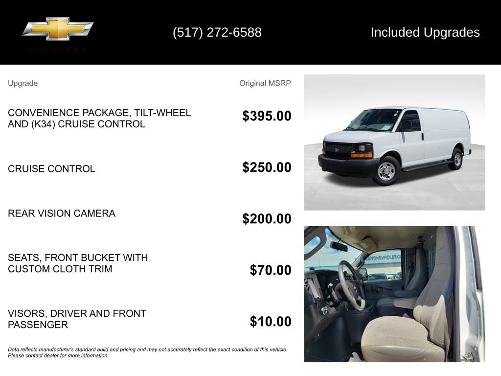 Used 2017 Chevrolet Express 2500 RWD image 5