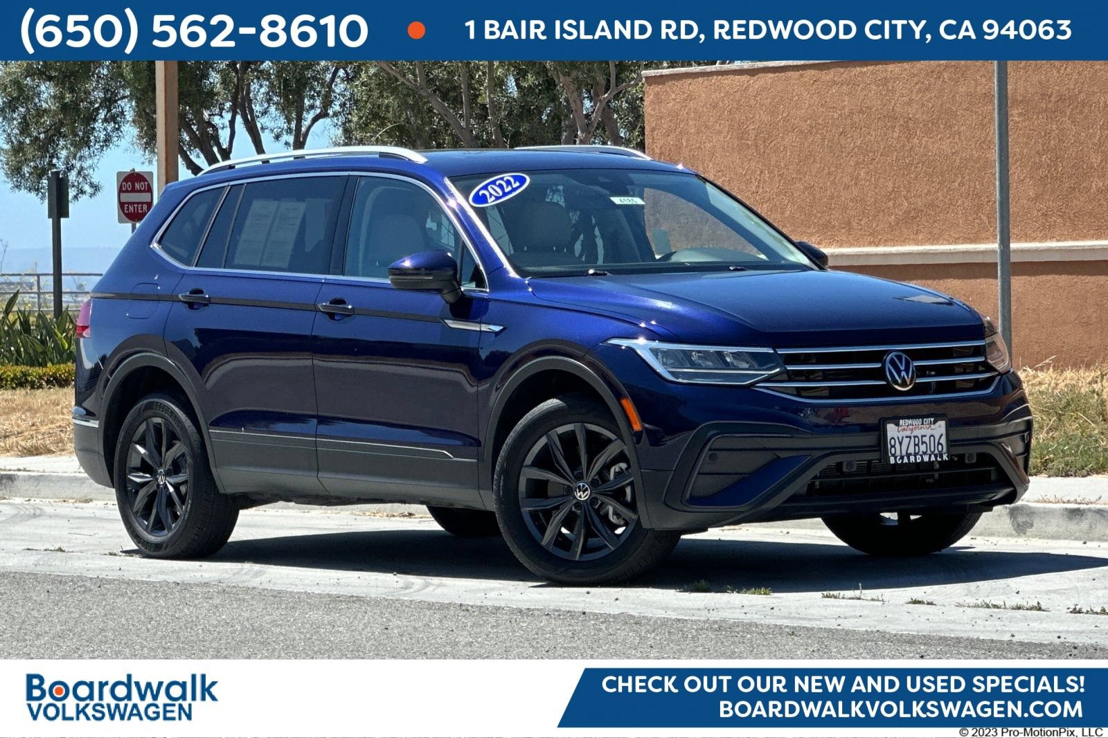 Used 2022 Volkswagen Tiguan SE w/ Panoramic Sunroof Package