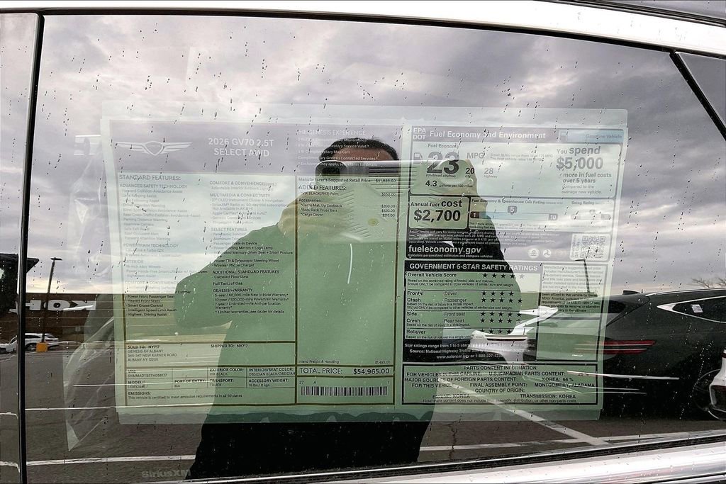 New 2026 Genesis GV70 2.5T Select image 12