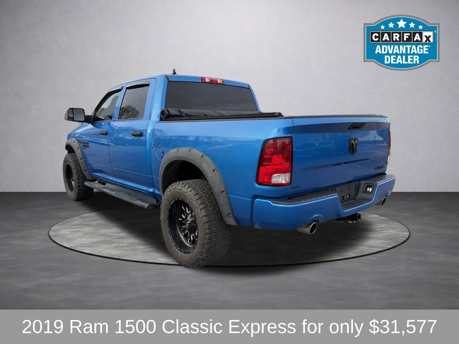 Used 2019 RAM 1500 Express w/ Hydro Blue Sport Package AWD/4WD image 4