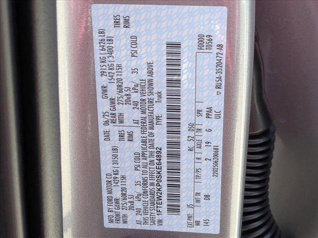 New 2025 Ford F150 STX w/ Equipment Group 200A image 24