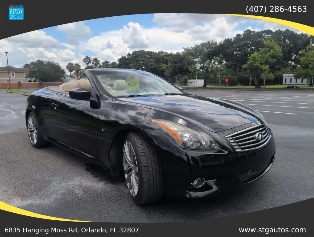 Used 2015 INFINITI Q60 Convertible w/ Premium Package RWD image 16