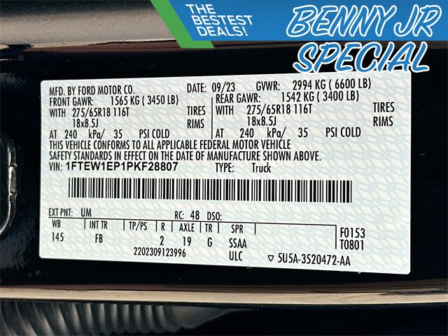 Used 2023 Ford F150 XLT w/ Equipment Group 302A High image 32