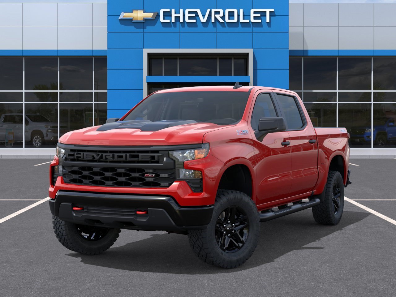 New 2026 Chevrolet Silverado 1500 Custom Trail Boss w/ LPO, Dark Essentials Package AWD/4WD image 7
