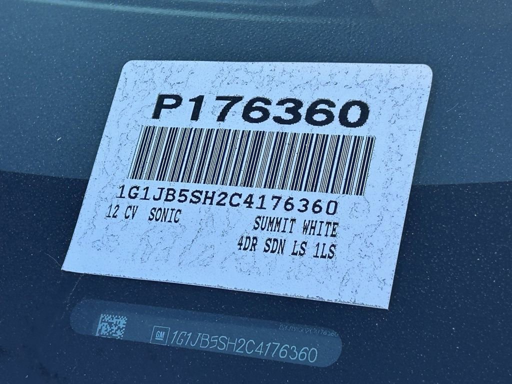 Used 2012 Chevrolet Sonic LS image 30