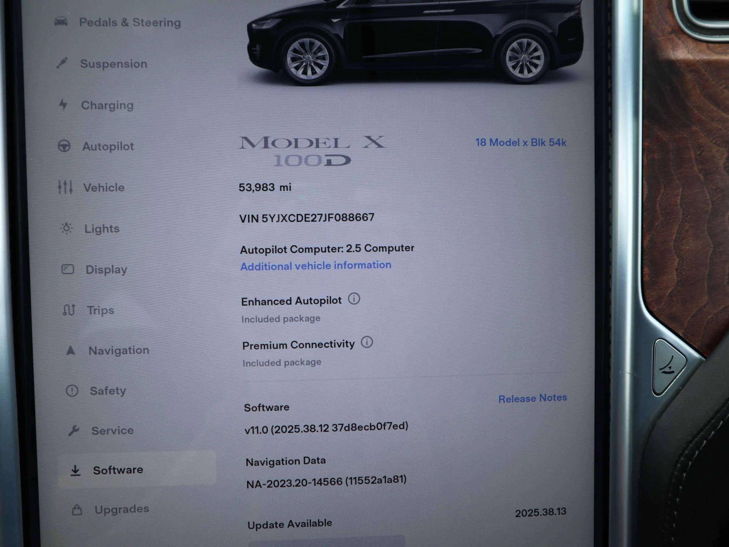 Used 2018 Tesla Model X 100D AWD/4WD image 9